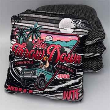 The Throw Down Cornhole Bags